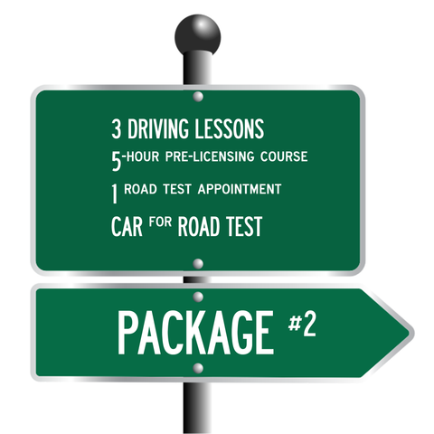 Three (3) Lesson Driving Package