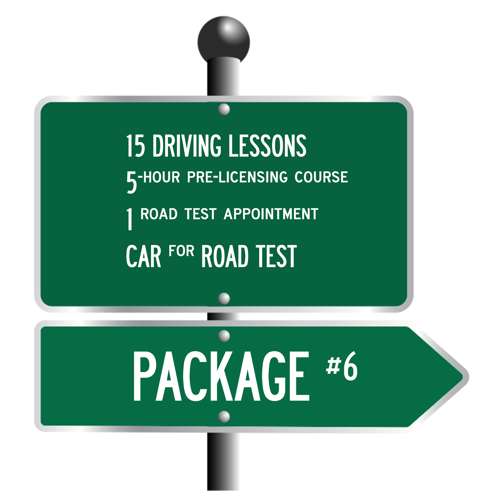 15 Lesson Driving Package